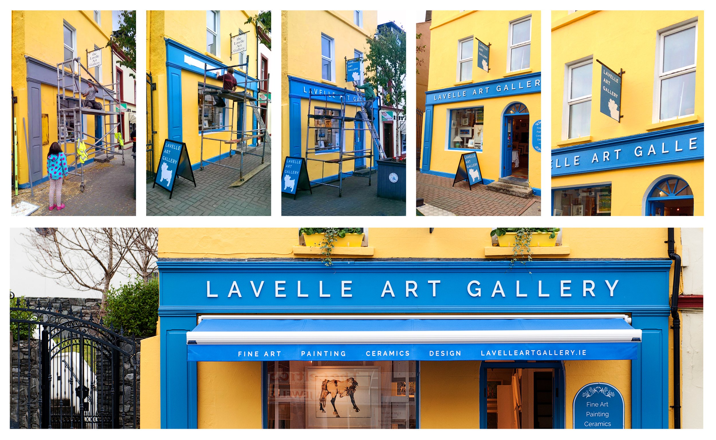 LAG Rebrand - Facade Design Execution